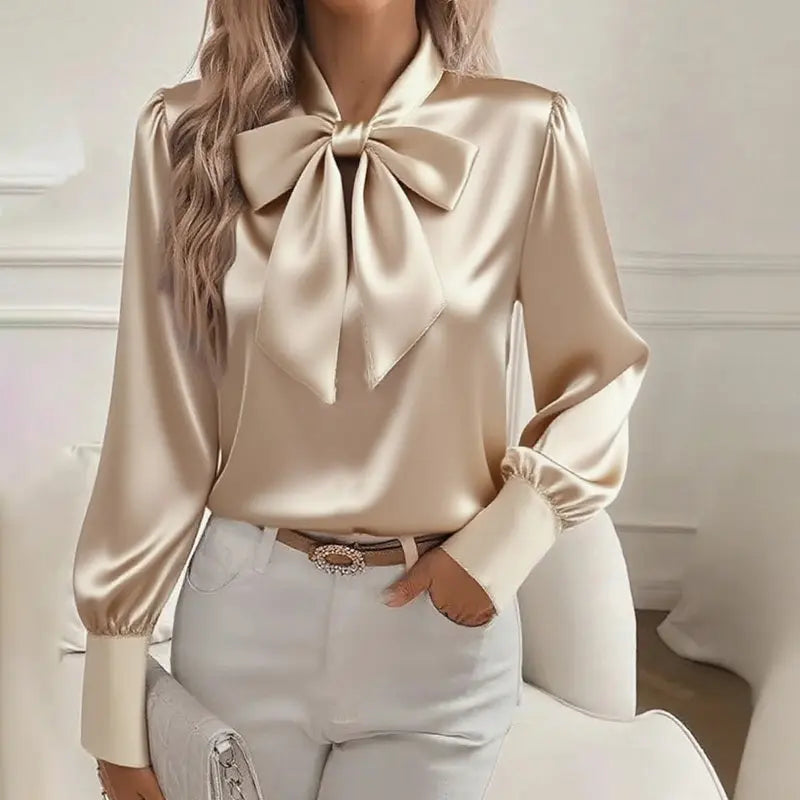 Silk-Blouses Femine Luxe