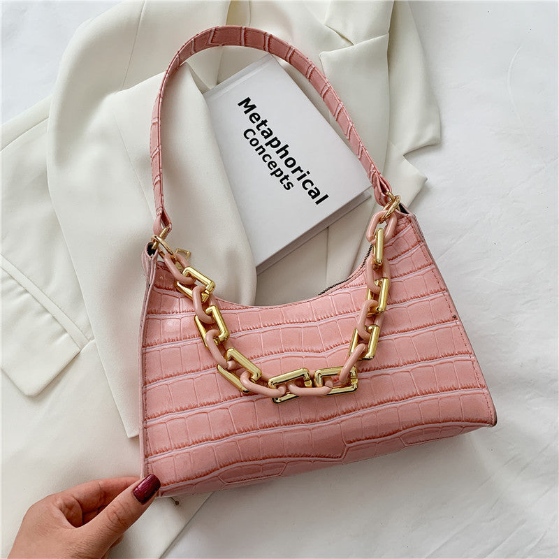 The "Radiant Rosa" Diamond-Handle Luxury Bucket Bag Feminé Luxé