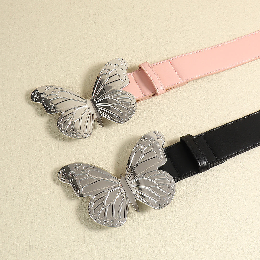The 'Metamorphosis' Butterfly Statement Belt | Vintage Sweet Trend Accessory | Electroplated Luxe Feminé Luxé