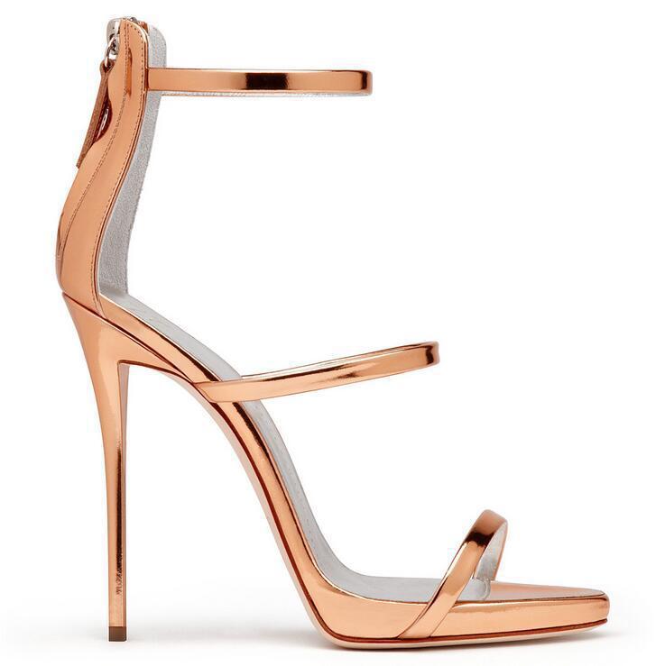 Architectural Edge: The 'Vixen' High-Strap Patent Leather Stiletto Heels Feminé Luxé
