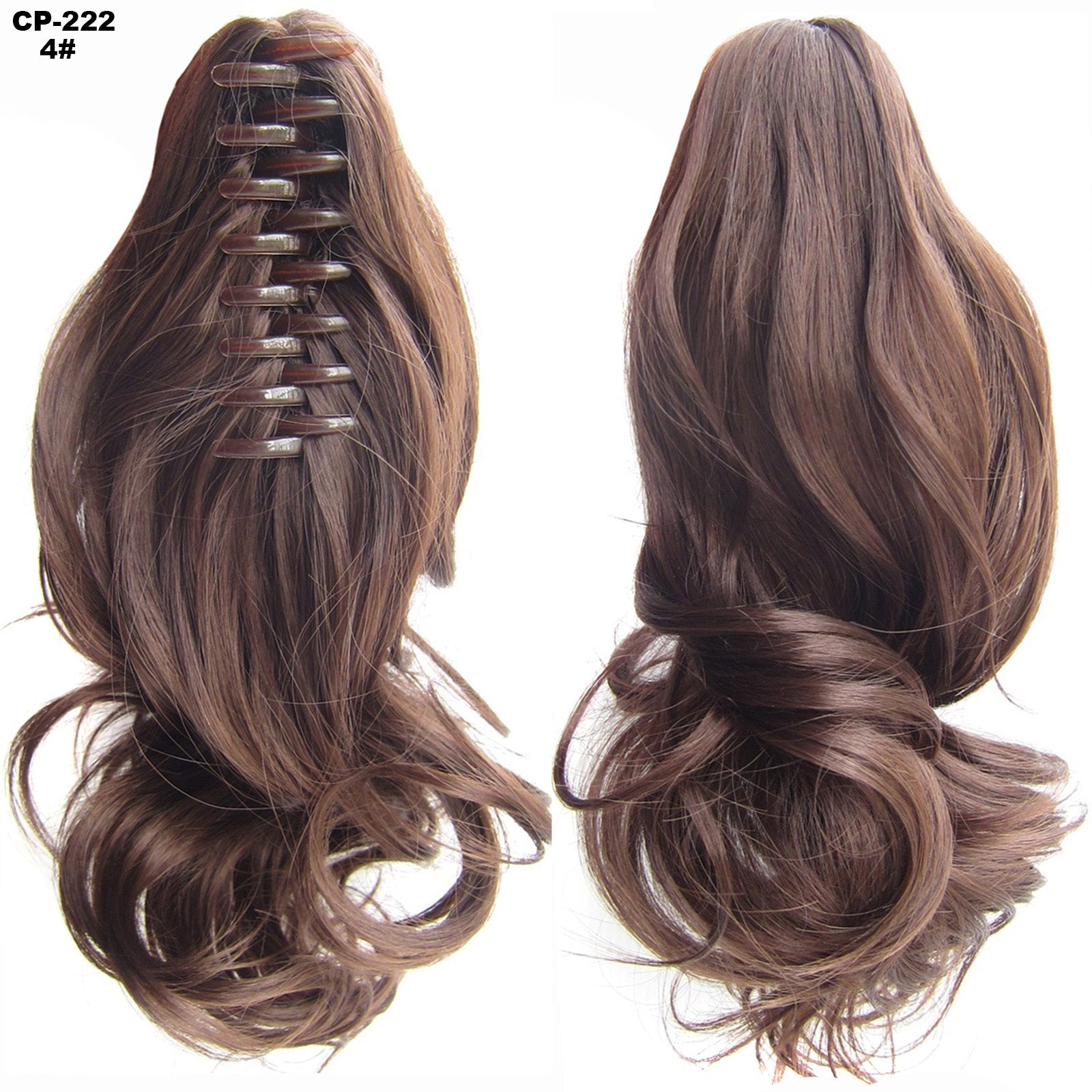 16" Luxe Wave Claw Clip Ponytail – Instant Volume & Natural Bounce Hairpiece Feminé Luxé