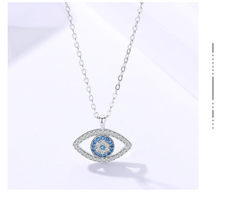 The Azure Eye Talisman Necklace Feminé Luxé