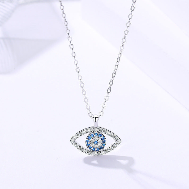 The Azure Eye Talisman Necklace Feminé Luxé