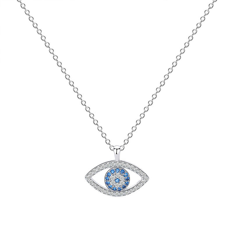 The Azure Eye Talisman Necklace Feminé Luxé