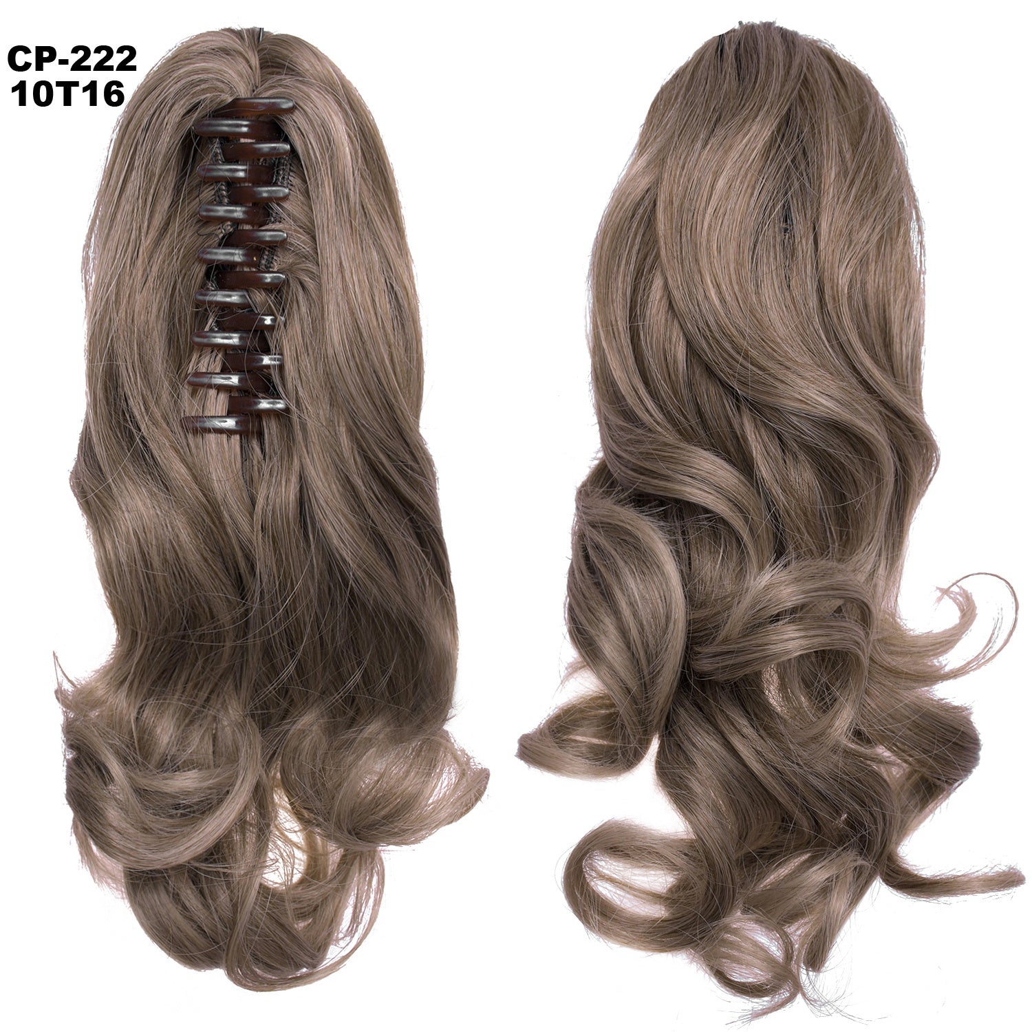 16" Luxe Wave Claw Clip Ponytail – Instant Volume & Natural Bounce Hairpiece Feminé Luxé