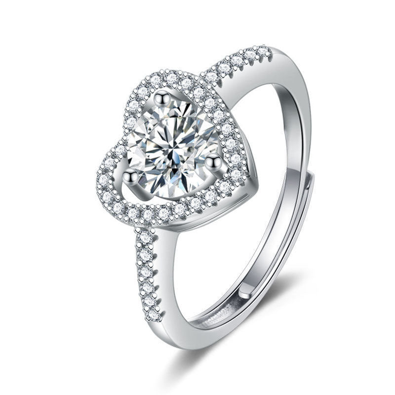 The Royal Promise | Elegant Imitation Diamond Engagement Style Ring - Copper Base Feminé Luxé