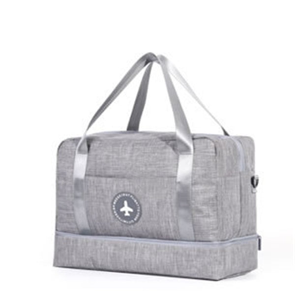 Dry And Wet Separation Travel Bag Tourism Fitness Storage Pouch Women's Clothes Shoes Daily Necessities Duffle Package Supplies Feminé Luxé