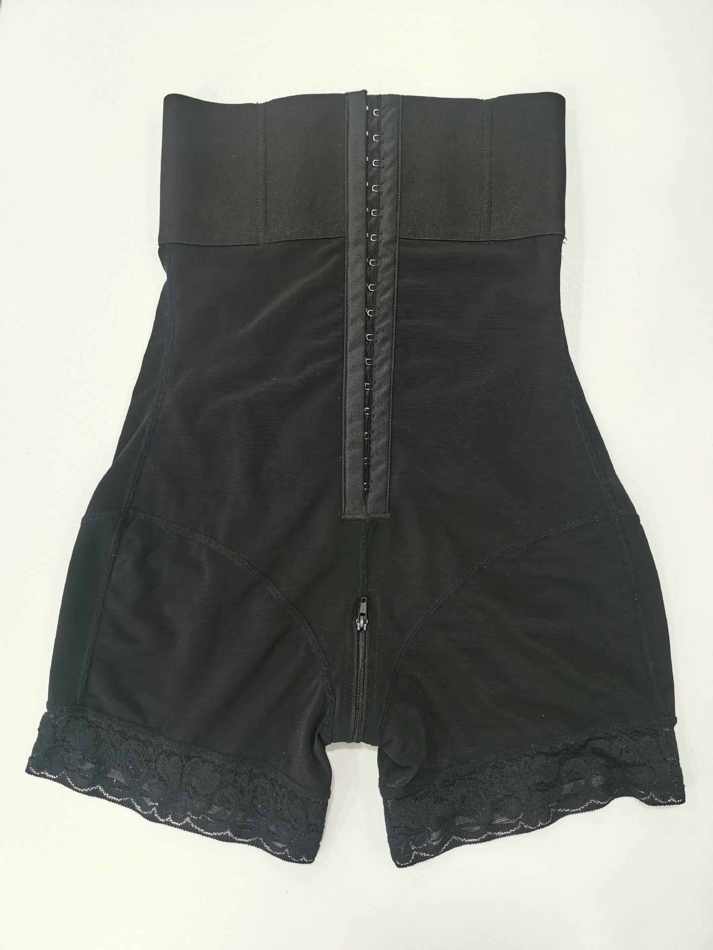 High-Waist Body Shaper Shorts with 3-Breasted Waist Control Feminé Luxé