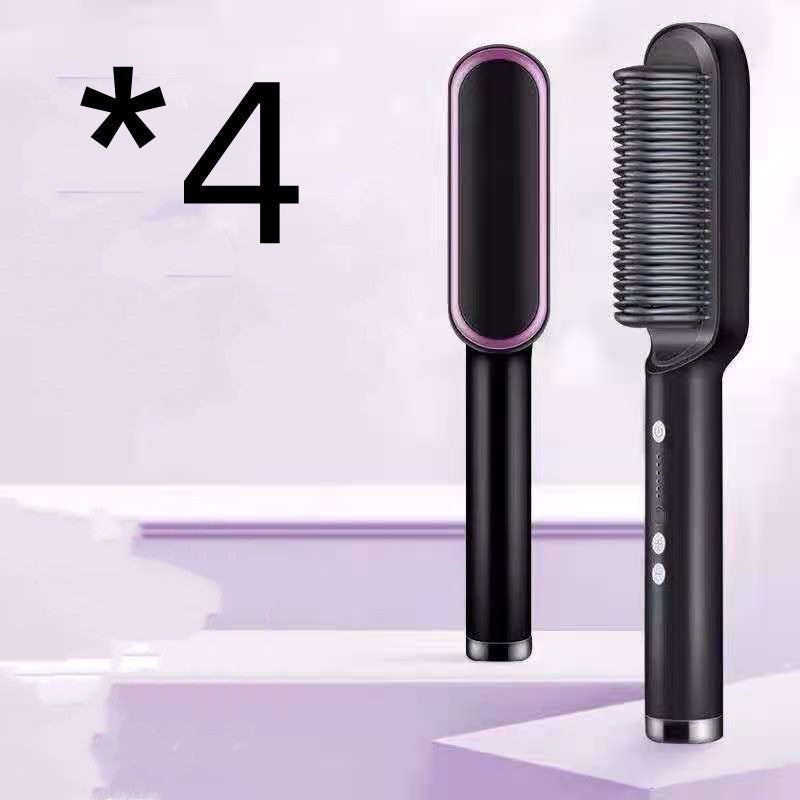 The Serene Contour: Intelligent 2-in-1 Tourmaline Ceramic Styling Brush & Curler Feminé Luxé