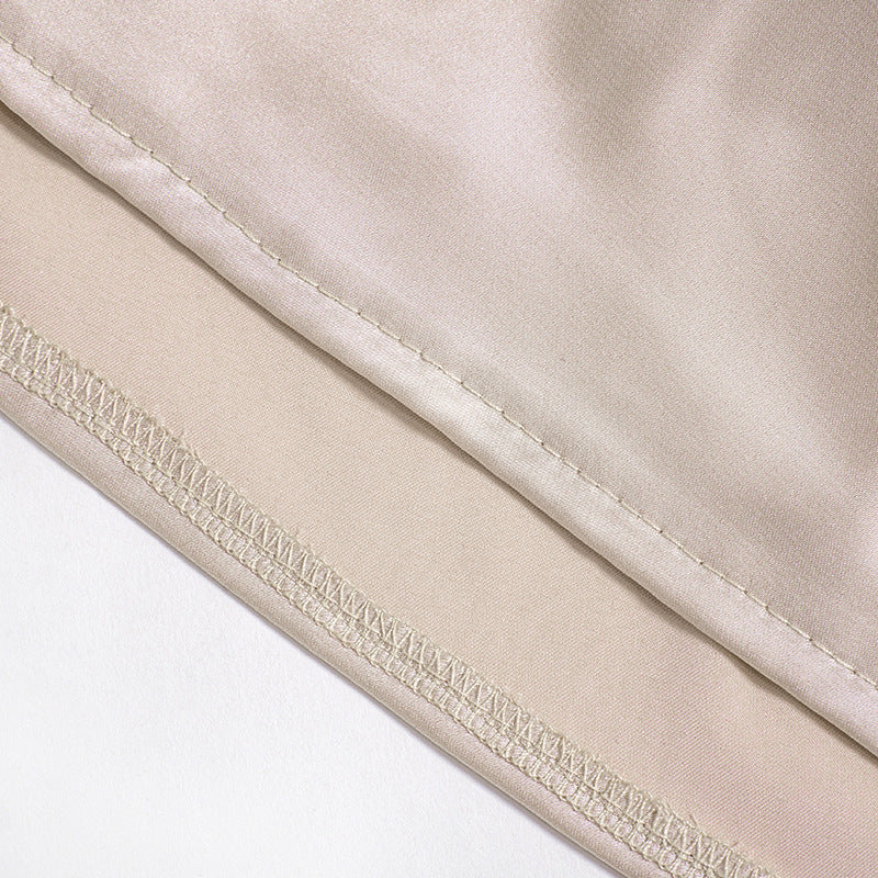 Asymmetric Satin One-Shoulder Mini Dress | Backless Summer Party & Wedding Guest Attire Feminé Luxé