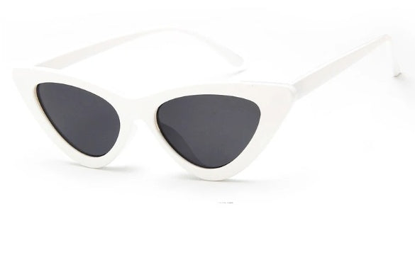 Feminé Luxé Exclusive Vixen '90s Edge: High-Definition Retro Triangle Cat-Eye Sunglasses (UV400 & Anti-Reflective) Feminé Luxé