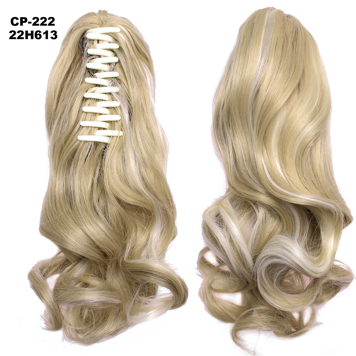 16" Luxe Wave Claw Clip Ponytail – Instant Volume & Natural Bounce Hairpiece Feminé Luxé