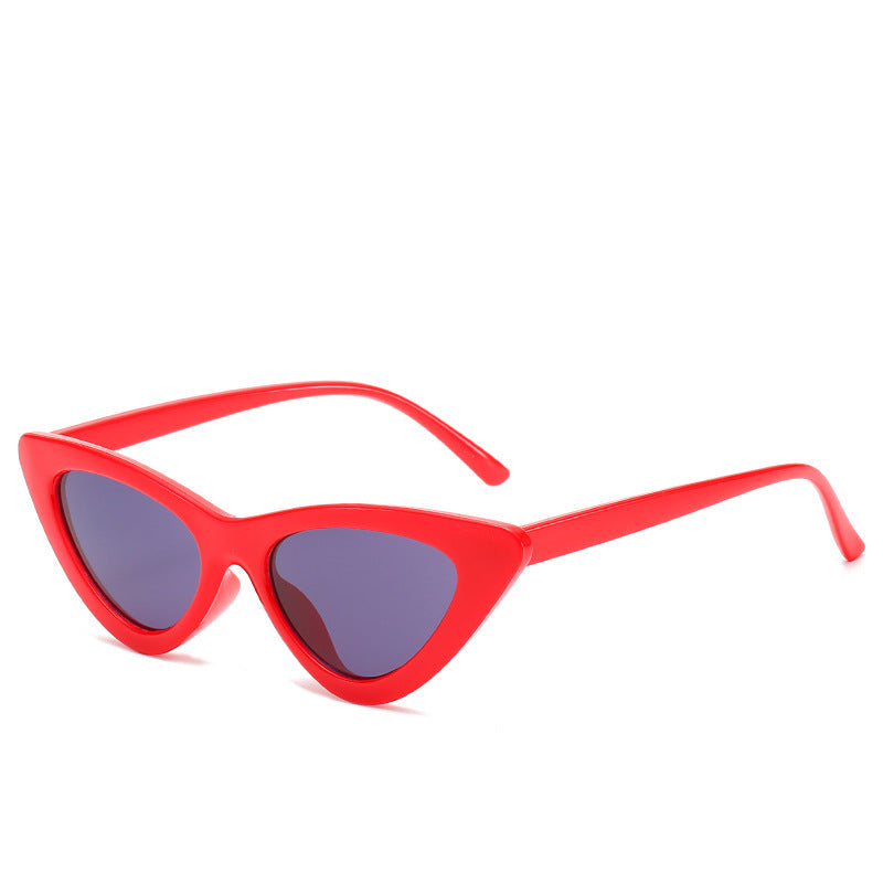 Feminé Luxé Exclusive Vixen '90s Edge: High-Definition Retro Triangle Cat-Eye Sunglasses (UV400 & Anti-Reflective) Feminé Luxé