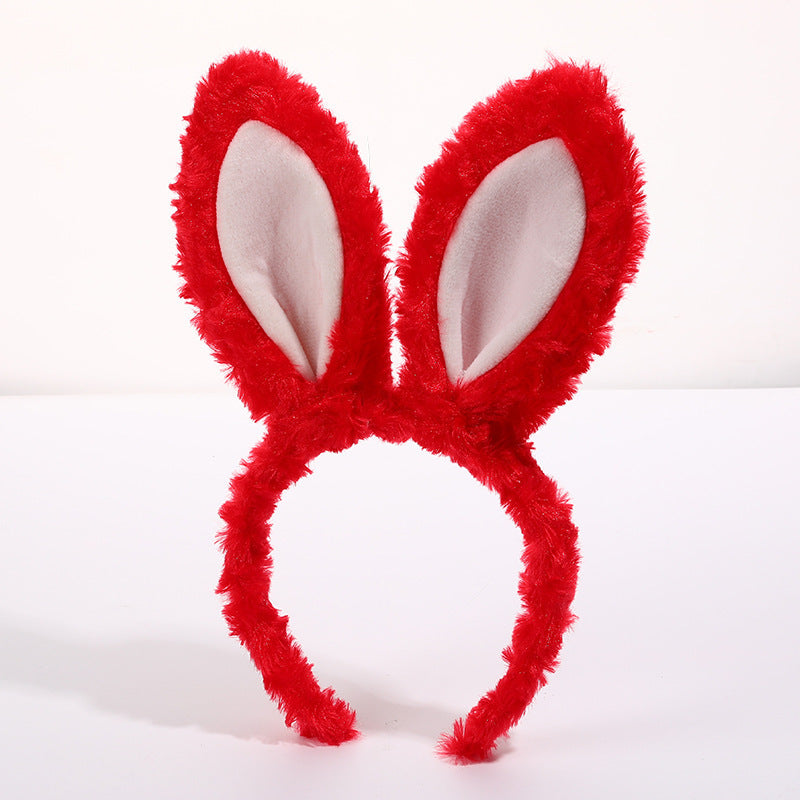 The Couture Bunny Ears: Luxe Plush & Detailed Rabbit Headband - Premium Accessory for Festival & Themed Events Feminé Luxé