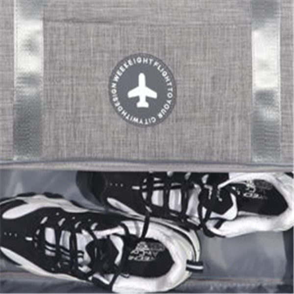 Dry And Wet Separation Travel Bag Tourism Fitness Storage Pouch Women's Clothes Shoes Daily Necessities Duffle Package Supplies Feminé Luxé