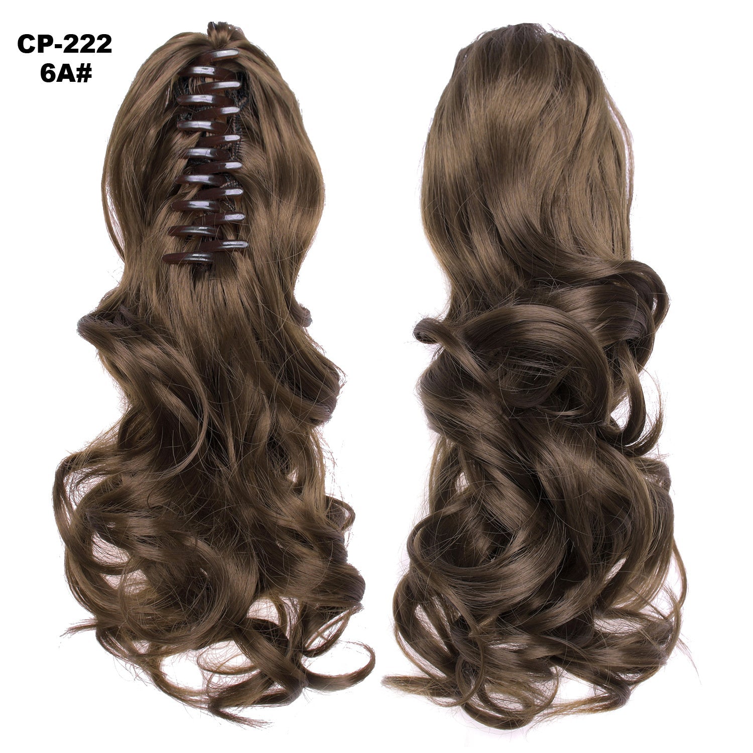 16" Luxe Wave Claw Clip Ponytail – Instant Volume & Natural Bounce Hairpiece Feminé Luxé