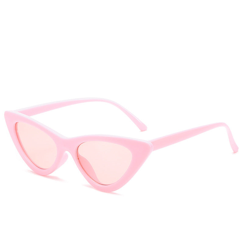 Feminé Luxé Exclusive Vixen '90s Edge: High-Definition Retro Triangle Cat-Eye Sunglasses (UV400 & Anti-Reflective) Feminé Luxé