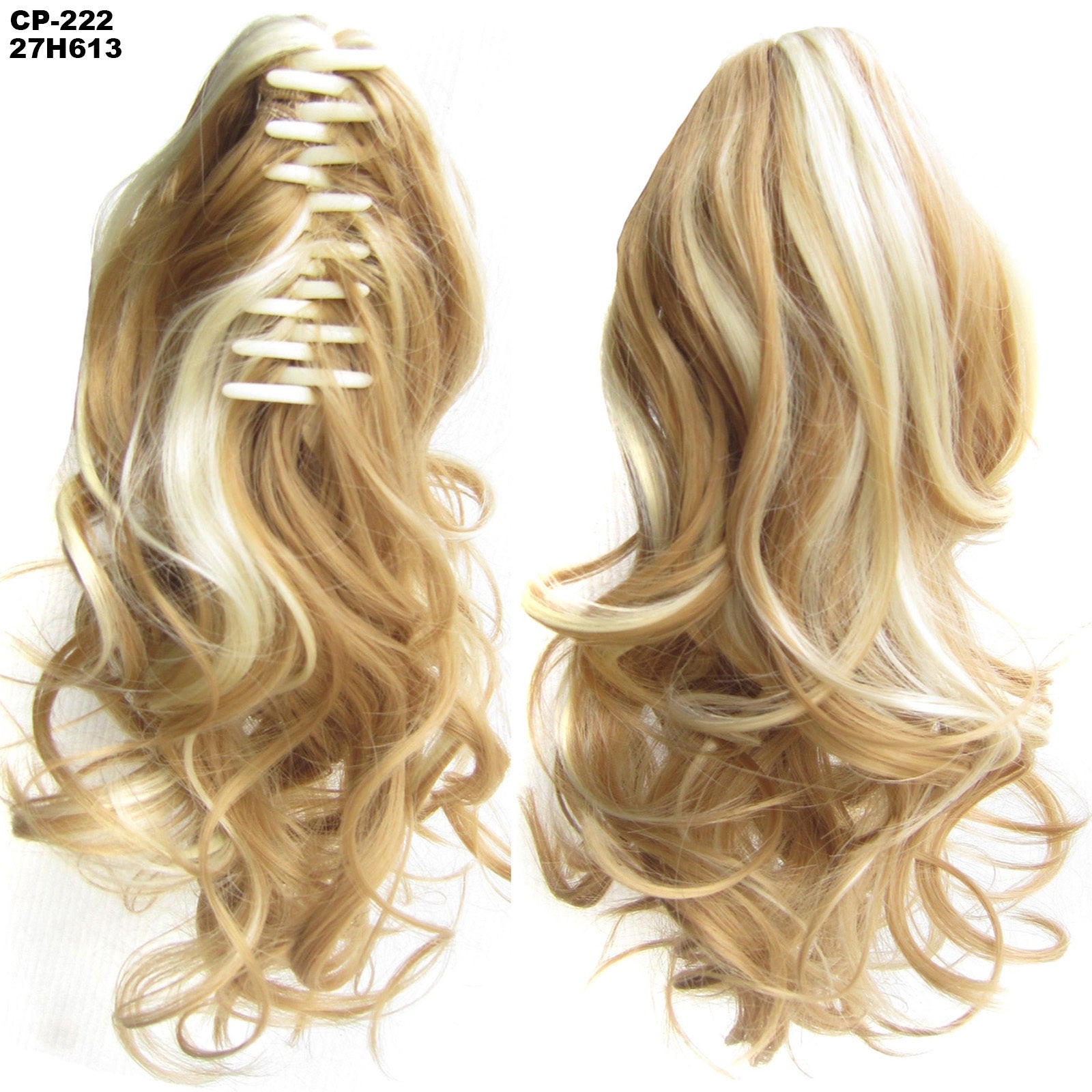 16" Luxe Wave Claw Clip Ponytail – Instant Volume & Natural Bounce Hairpiece Feminé Luxé