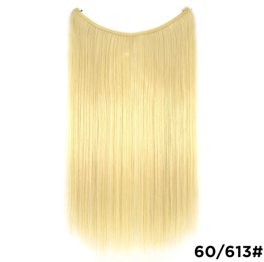 22" Invisible Wire Silky Smooth Secret Extension – Effortless Volume & Luxurious Length Feminé Luxé