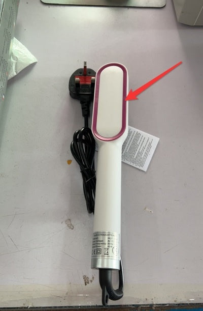 The Scarlet Aria: Ergonomic Tourmaline Ceramic Straightening Comb & Styling Artifact Feminé Luxé