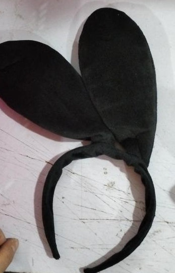 The Couture Bunny Ears: Luxe Plush & Detailed Rabbit Headband - Premium Accessory for Festival & Themed Events Feminé Luxé