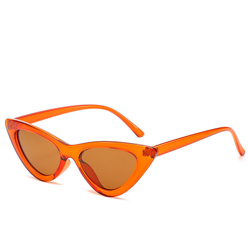 Feminé Luxé Exclusive Vixen '90s Edge: High-Definition Retro Triangle Cat-Eye Sunglasses (UV400 & Anti-Reflective) Feminé Luxé