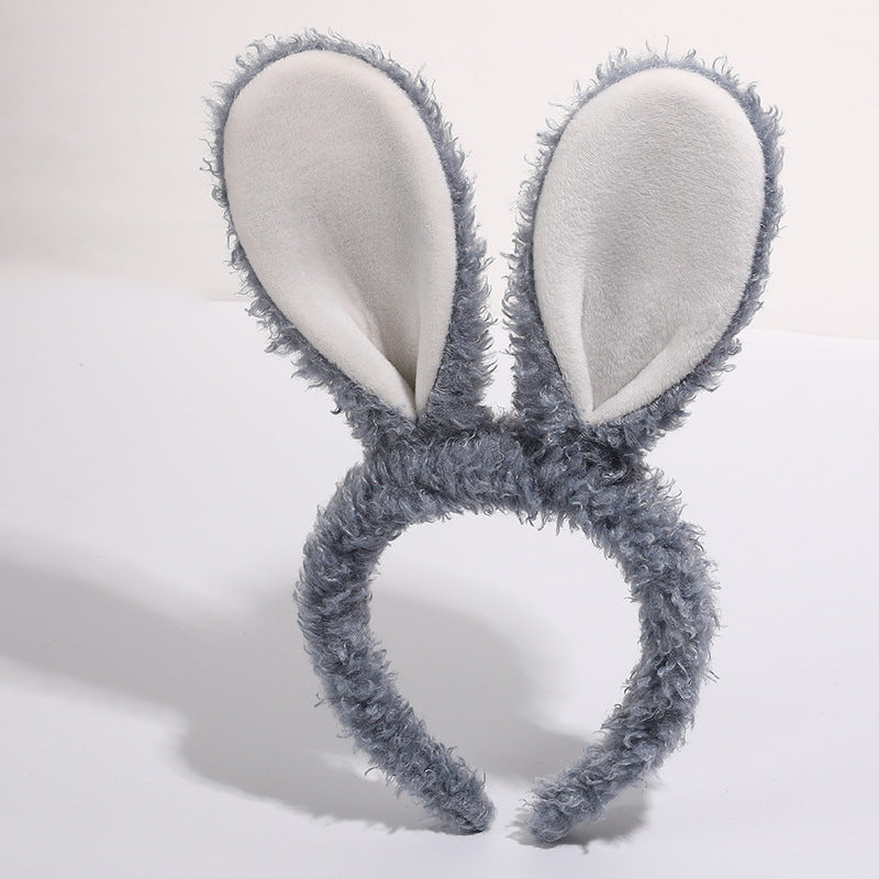 The Couture Bunny Ears: Luxe Plush & Detailed Rabbit Headband - Premium Accessory for Festival & Themed Events Feminé Luxé