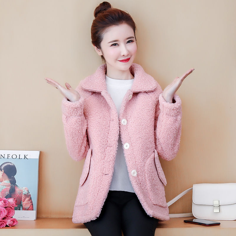 Cozy Faux Fur All-in-One Loose Small Thick Jacket Feminé Luxé