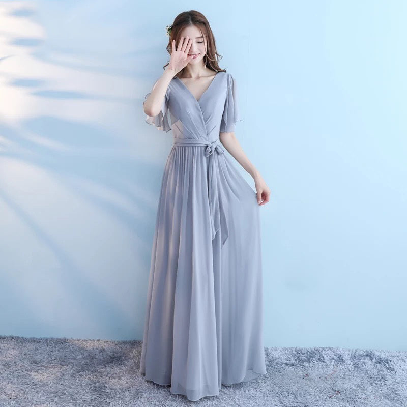 Feminé Luxé Exclusive Ethereal One-Shoulder Chiffon Maxi Dress - Elegant Bridesmaid & Formal Event Gown Feminé Luxé