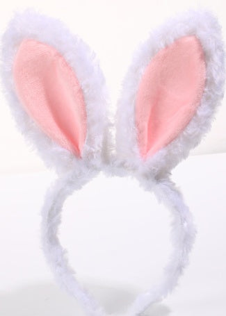 The Couture Bunny Ears: Luxe Plush & Detailed Rabbit Headband - Premium Accessory for Festival & Themed Events Feminé Luxé
