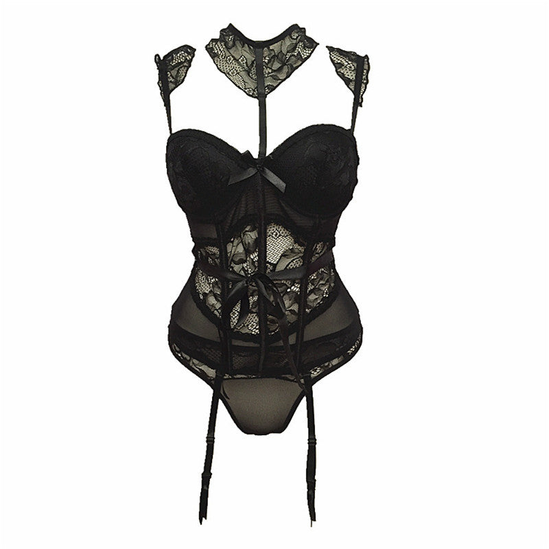 Imperial Lace Corset Intimates Set Feminé Luxé