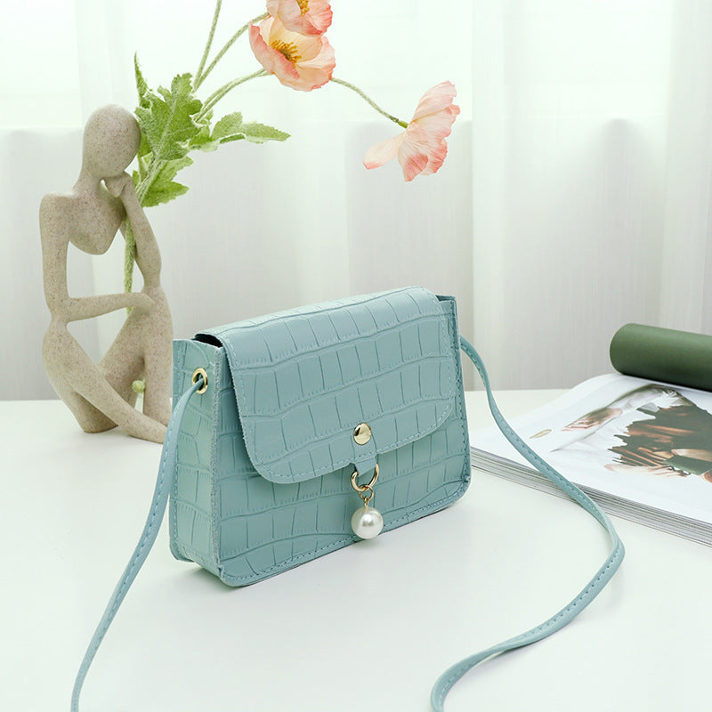 The 'Petite Croc' Pearl Detail Mini Crossbody Bag – Sweet & Chic Edition Feminé Luxé