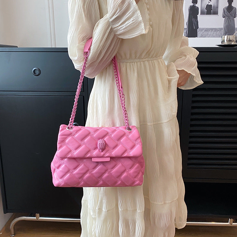 The "Quilted Icon" Chain Shoulder Bag Feminé Luxé