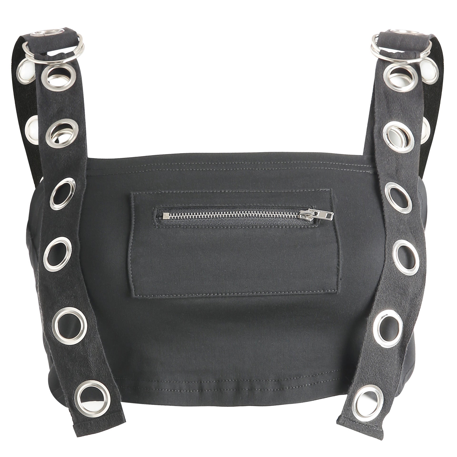 Rebel Studded Crop Bustier Top Feminé Luxé