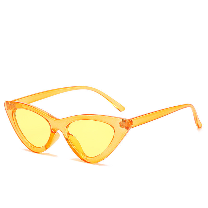 Feminé Luxé Exclusive Vixen '90s Edge: High-Definition Retro Triangle Cat-Eye Sunglasses (UV400 & Anti-Reflective) Feminé Luxé