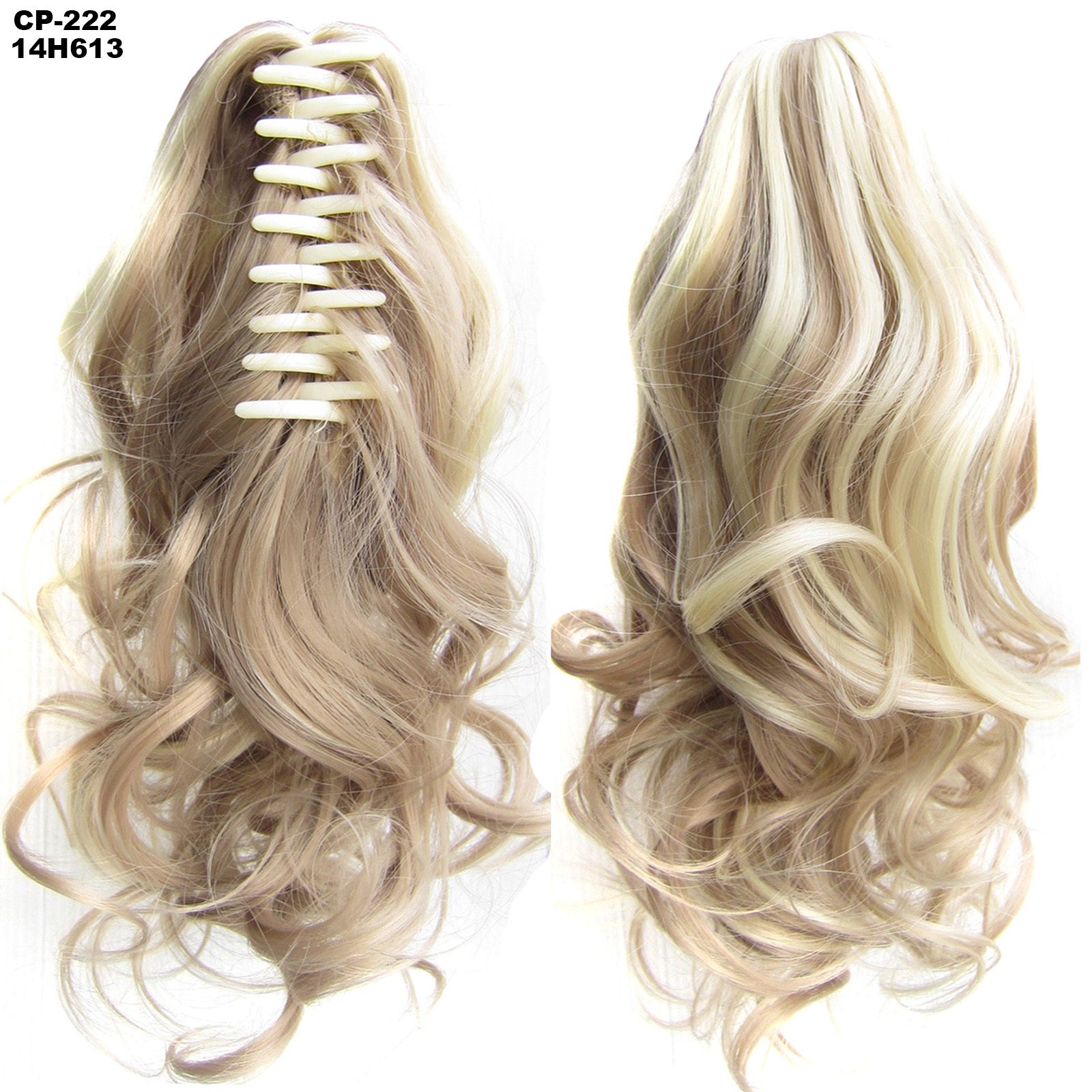 16" Luxe Wave Claw Clip Ponytail – Instant Volume & Natural Bounce Hairpiece Feminé Luxé