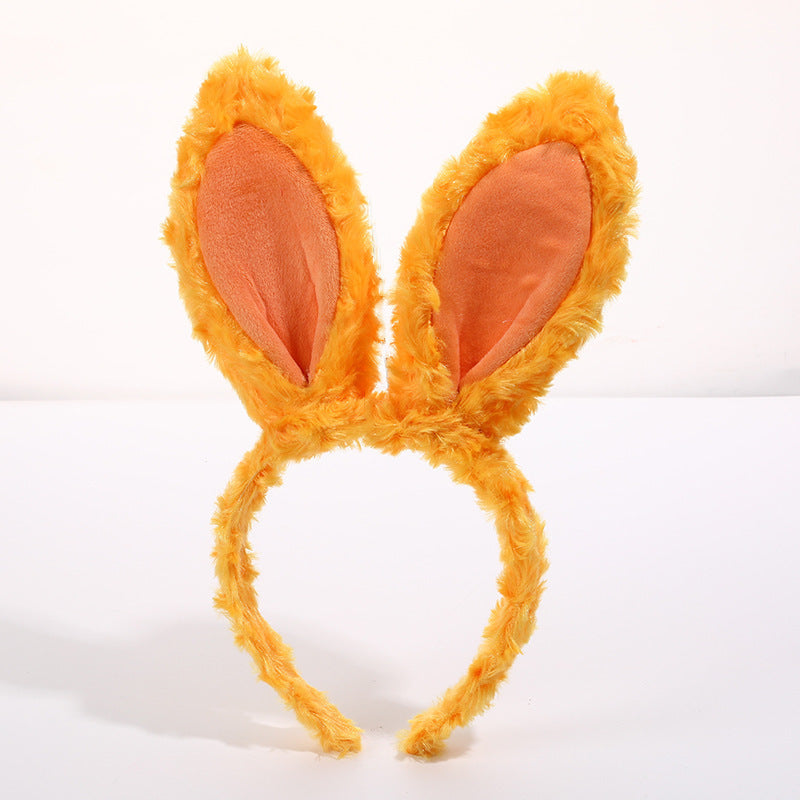 The Couture Bunny Ears: Luxe Plush & Detailed Rabbit Headband - Premium Accessory for Festival & Themed Events Feminé Luxé