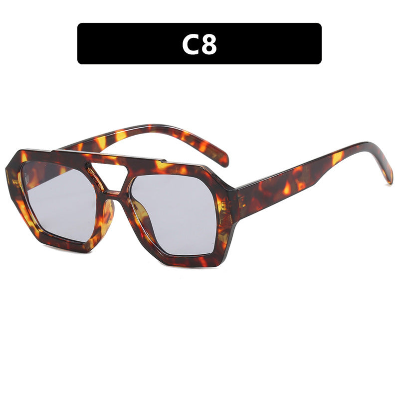 The "Executive" Collection: Oversized Retro Square Sunglasses - Bold Unisex Frame Feminé Luxé