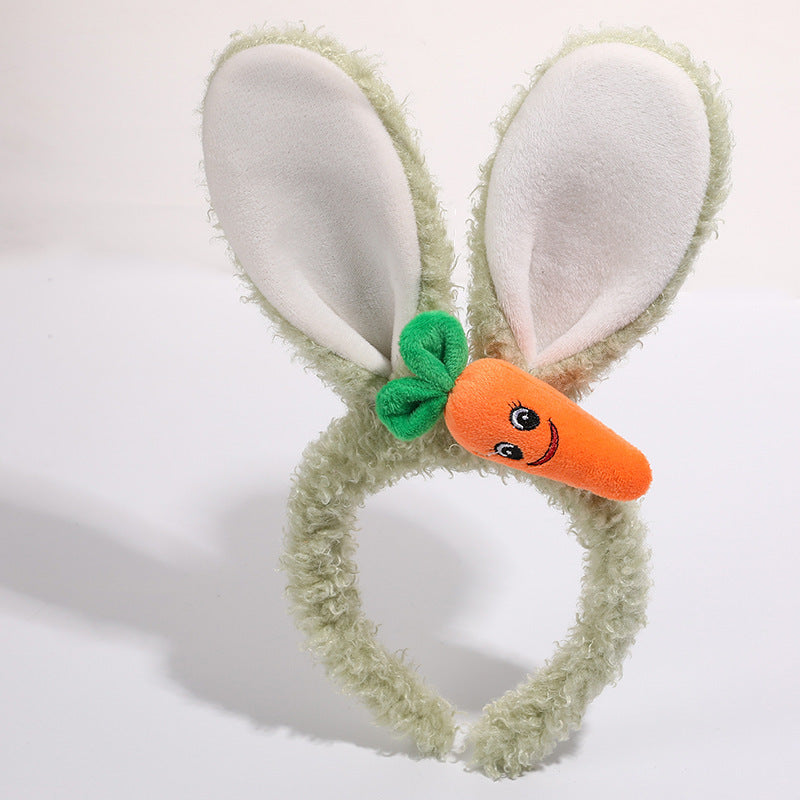 The Couture Bunny Ears: Luxe Plush & Detailed Rabbit Headband - Premium Accessory for Festival & Themed Events Feminé Luxé