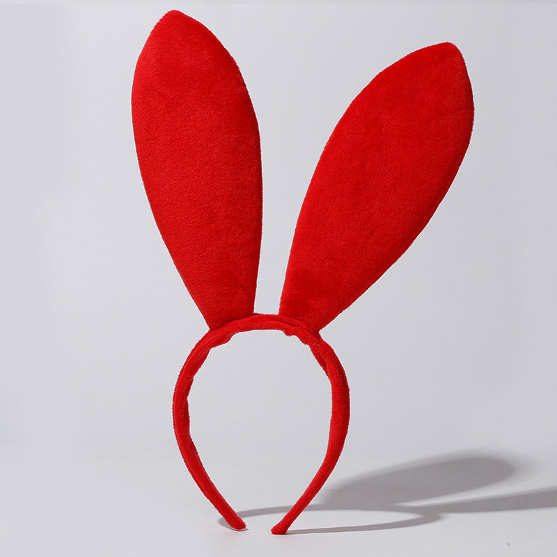 The Couture Bunny Ears: Luxe Plush & Detailed Rabbit Headband - Premium Accessory for Festival & Themed Events Feminé Luxé