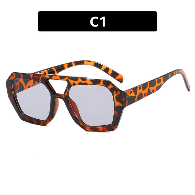 The "Executive" Collection: Oversized Retro Square Sunglasses - Bold Unisex Frame Feminé Luxé
