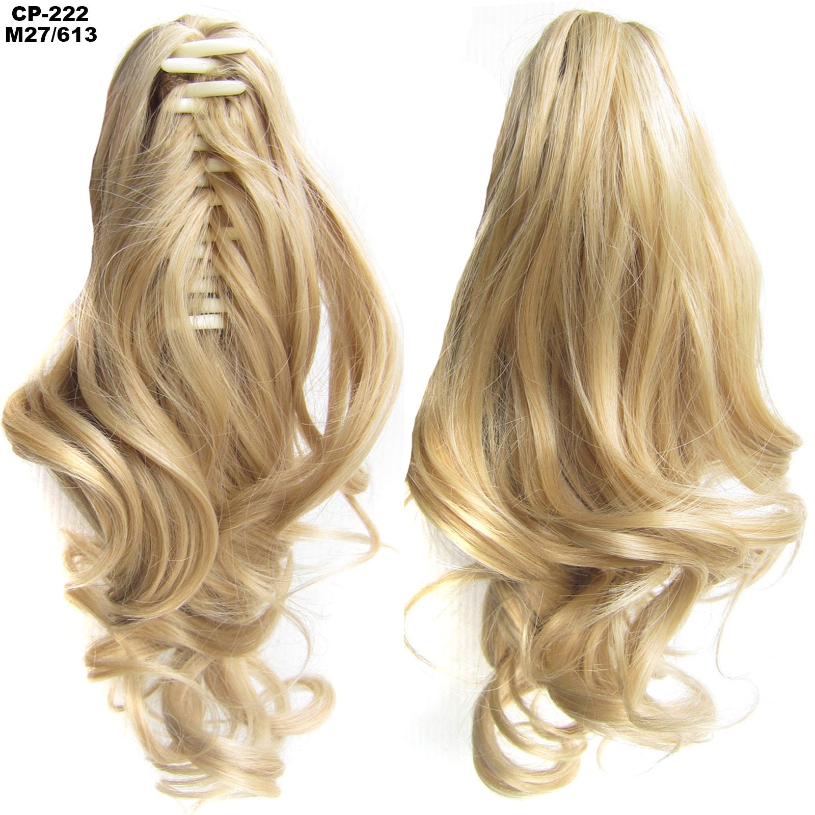 16" Luxe Wave Claw Clip Ponytail – Instant Volume & Natural Bounce Hairpiece Feminé Luxé
