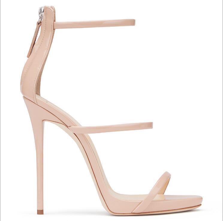 Architectural Edge: The 'Vixen' High-Strap Patent Leather Stiletto Heels Feminé Luxé
