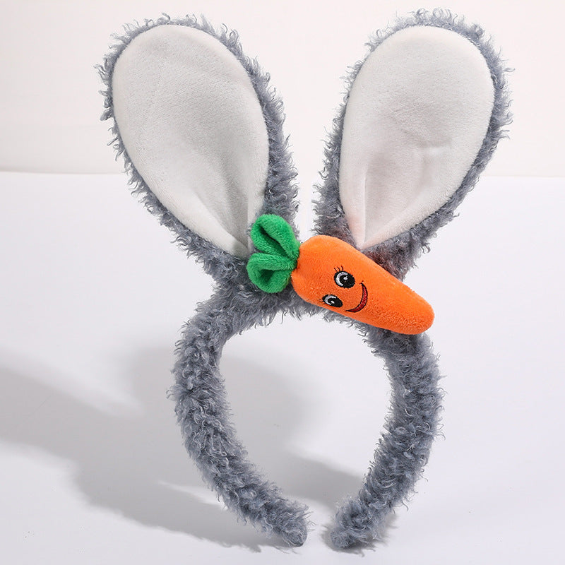 The Couture Bunny Ears: Luxe Plush & Detailed Rabbit Headband - Premium Accessory for Festival & Themed Events Feminé Luxé