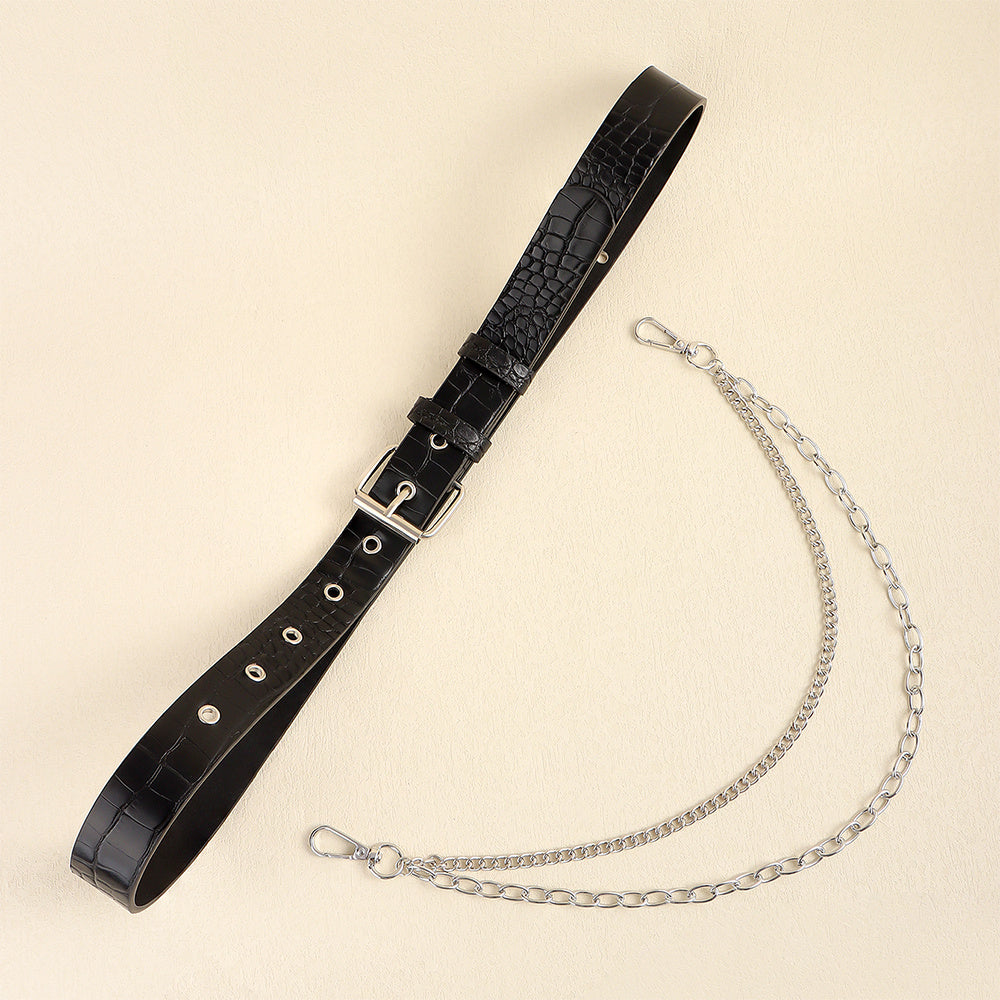 The 'Aura' Classic Round Buckle Belt | Korean-Inspired Minimalist Luxe | All-Season Essential Feminé Luxé