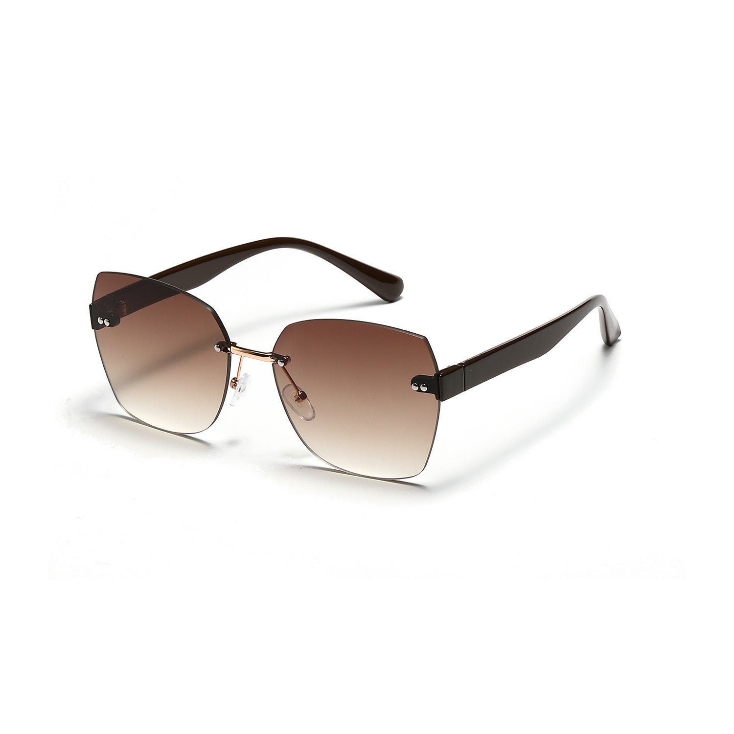 The "Siren" Collection: Classic Cat-Eye Sunglasses with Luxe Metal Accents - UV400 Essential Feminé Luxé
