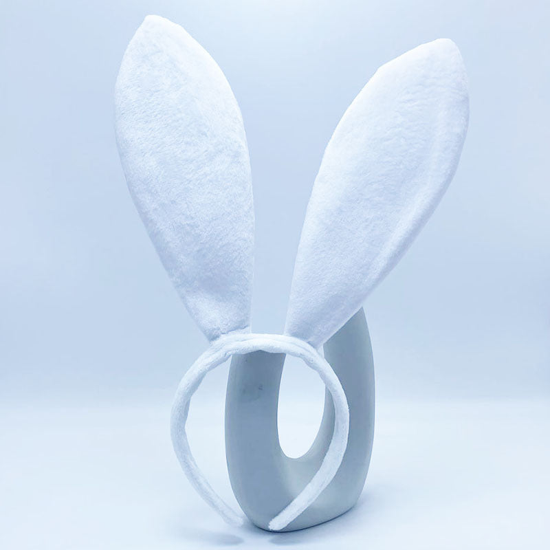 The Couture Bunny Ears: Luxe Plush & Detailed Rabbit Headband - Premium Accessory for Festival & Themed Events Feminé Luxé