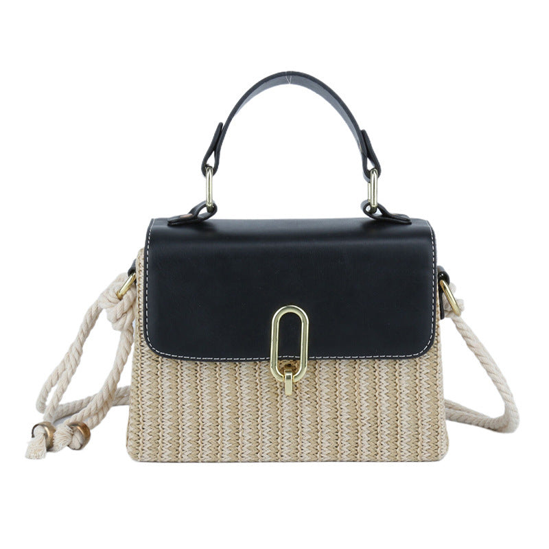 The "Riviera Woven" Mini Crossbody Bag Feminé Luxé