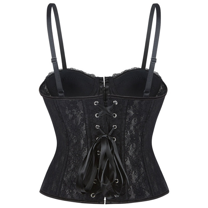 Lace Contour Corset Top | Slimming Bustier Shapewear Feminé Luxé