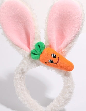 The Couture Bunny Ears: Luxe Plush & Detailed Rabbit Headband - Premium Accessory for Festival & Themed Events Feminé Luxé
